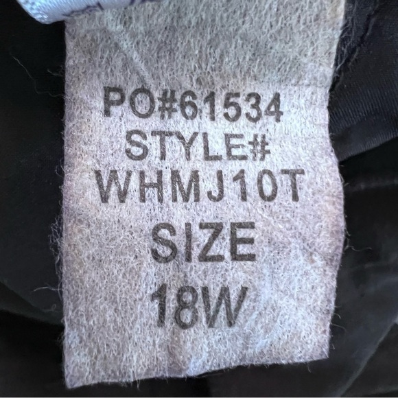 NYDJ Skinny Pants In Faux Suede Size 18 - Picture 13 of 14